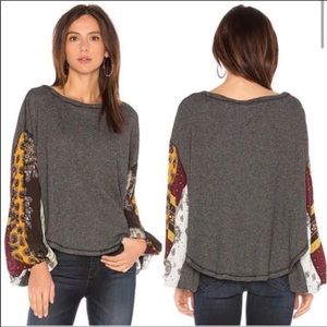 Free People - Small - Patchwork womens top